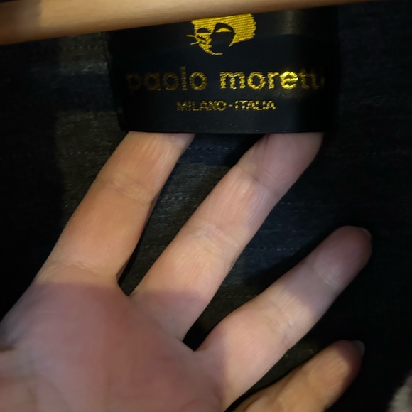 Grey Rex rabbit jacket, made in Italy - Picture 3 of 3